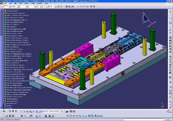 Lisovac nstroje  nvrh v profesionlnm SW Catia V5